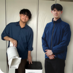 お客様とスタッフの写真